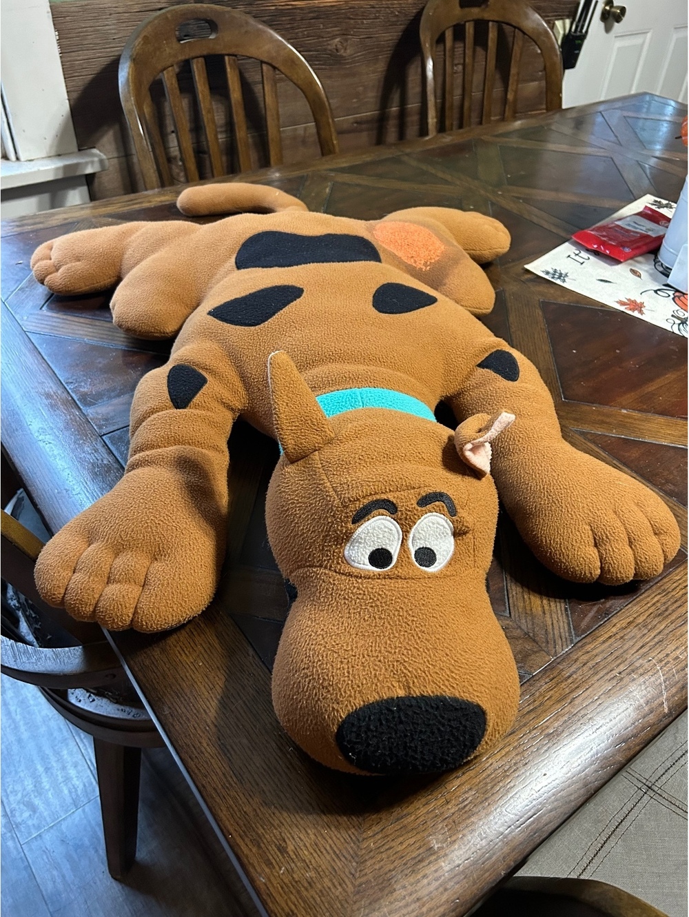 1998 jumbo scooby pillow pal